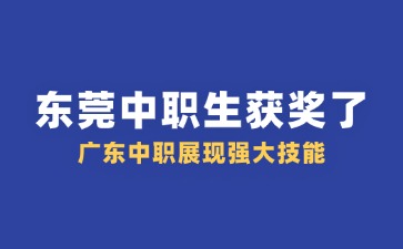 东莞中职生展现强大技能