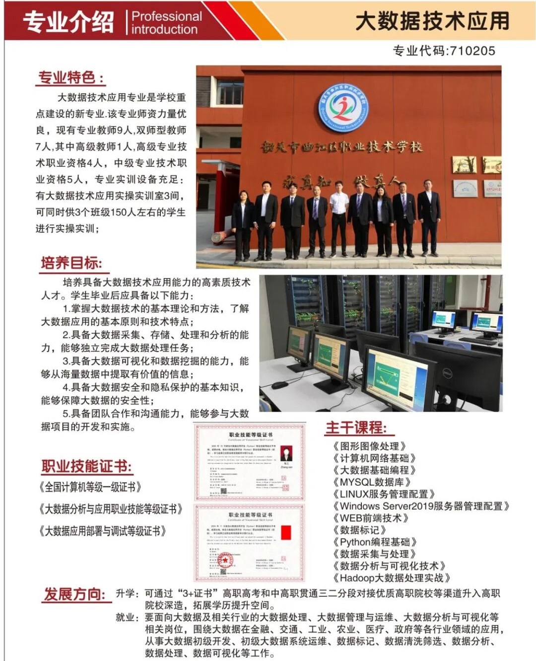 韶关市曲江区职业技术学校2025年招生专业15